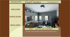 Desktop Screenshot of geecreates.com